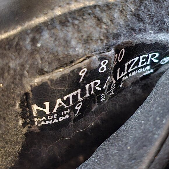 Vintage Naturalizer Ankle Boots Size 9 - Picture 7 of 8